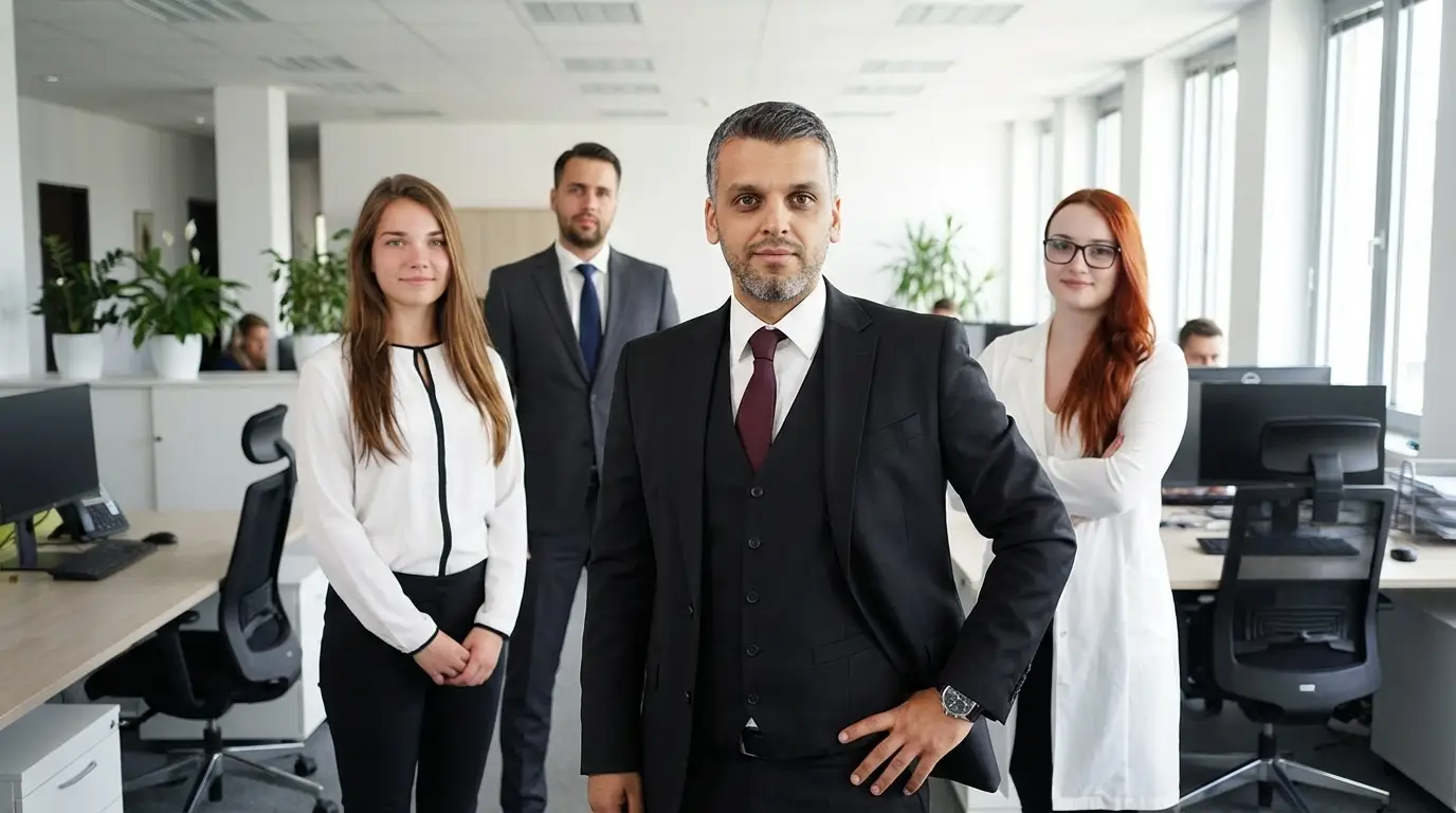 Das Team der Kanzlei Basun in Düsseldorf